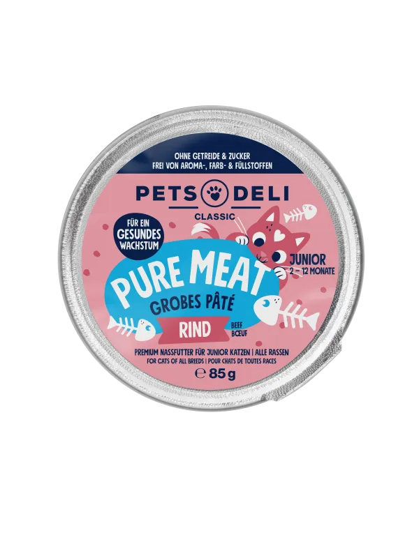 Pets Deli Kitten JUNIOR Pure Meat Rind 85g
